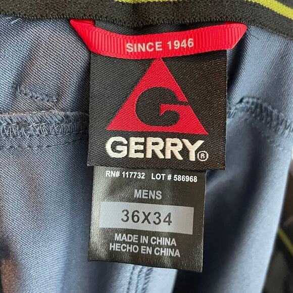 Gerry Men's Venture Commuter Comfort Waistband Pant Color Blue - Picture 9 of 10